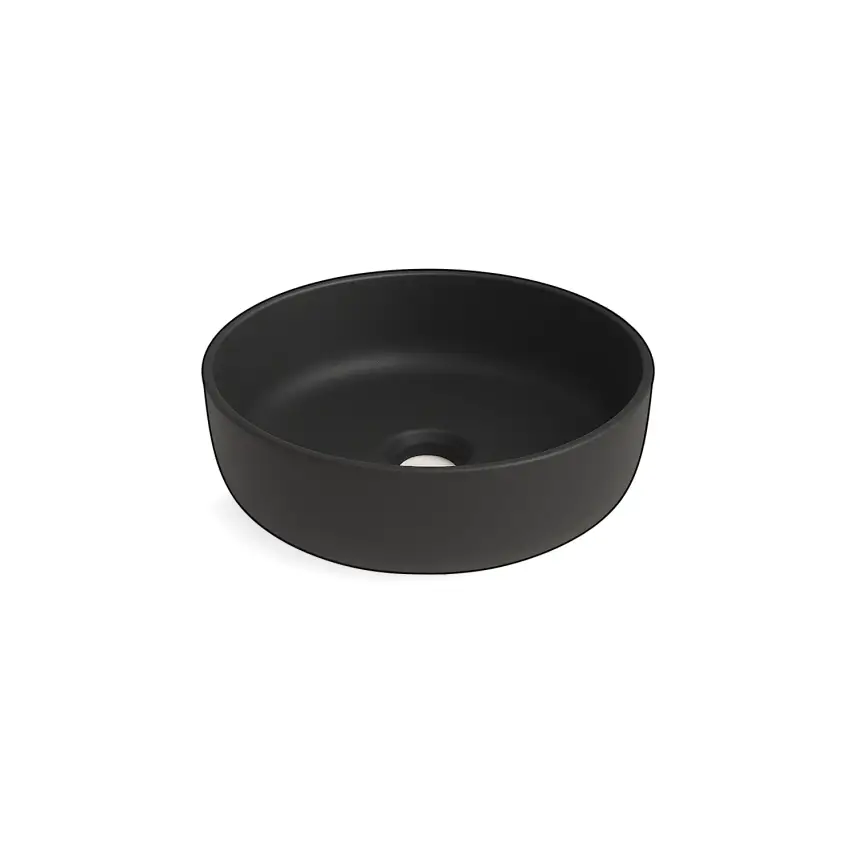 DutchLine - Round Waskom - Mat Zwart - 1