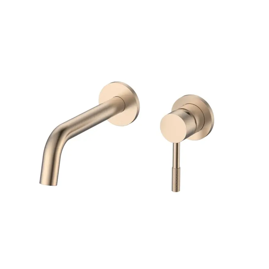 DutchLine - S-Grip Afbouwdeel Wastafelmengkraan - Geborsteld koper - 1