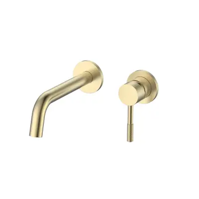 DutchLine - S-Grip Afbouwdeel Wastafelmengkraan - Geborsteld messing - 1