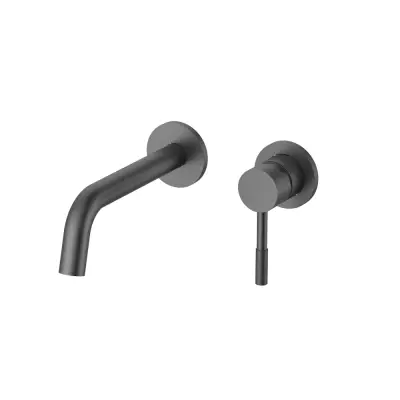 DutchLine - S-Grip Afbouwdeel Wastafelmengkraan - Gunmetal - 1