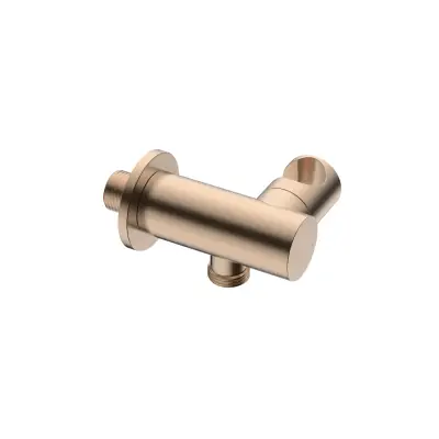 DutchLine - S-Grip Kantelbare Handdouchehouder - Geborsteld koper - 1