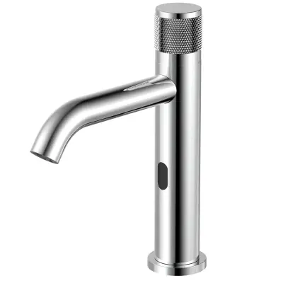 DutchLine - Sensorkraan Koudwater - Met Batterij of Stekker - Chroom - 1