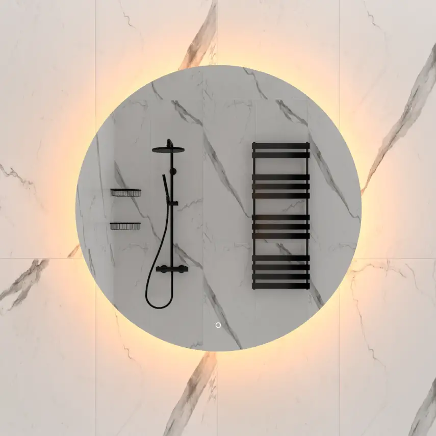 DutchLine - Soul Round Luxe Indirecte Ledspiegel - 100 - 1