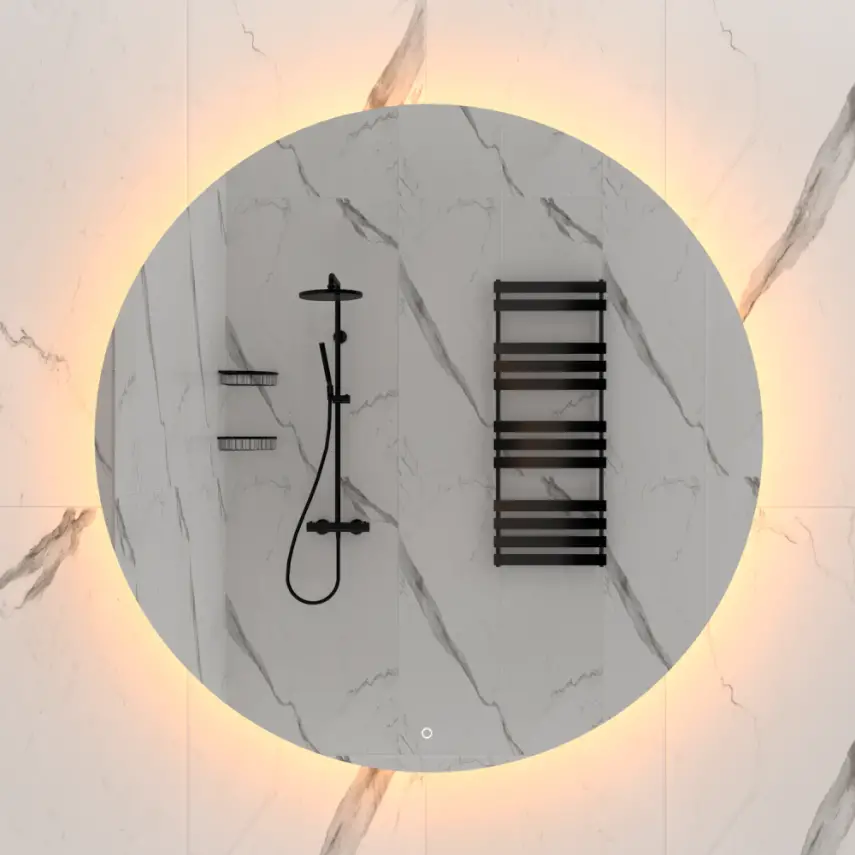 DutchLine - Soul Round Luxe Indirecte Ledspiegel - 120 - 1