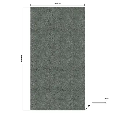 DutchLine - SPC Wandpaneel - Archio Green Mat - 2