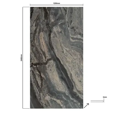 DutchLine - SPC Wandpaneel - Verde Glans - 2