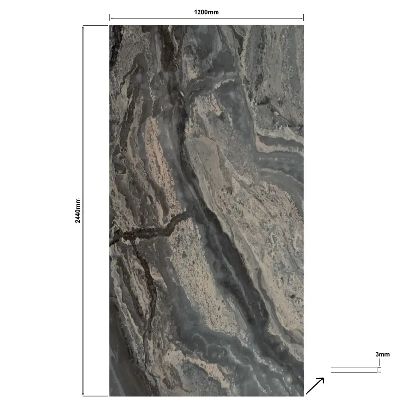 DutchLine - SPC Wandpaneel - Verde Glans - 2