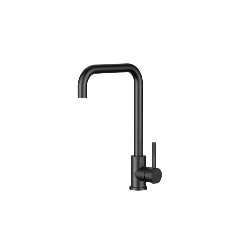 DutchLine - Square S-Grip Keukenmengkraan - Mat zwart - 1