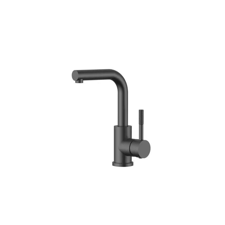 DutchLine - Square S-Grip Wastafelmengkraan - Gunmetal - 1