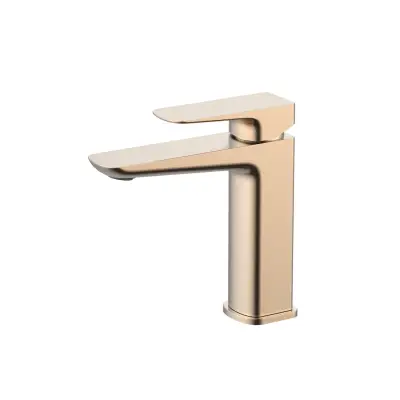 DutchLine - SVG Coldstart Wastafelmengkraan - Geborsteld koper - 1