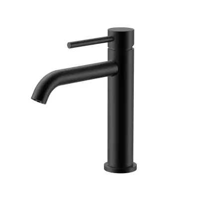 DutchLine - Thin Coldstart Wastafelmengkraan - Mat zwart - 1