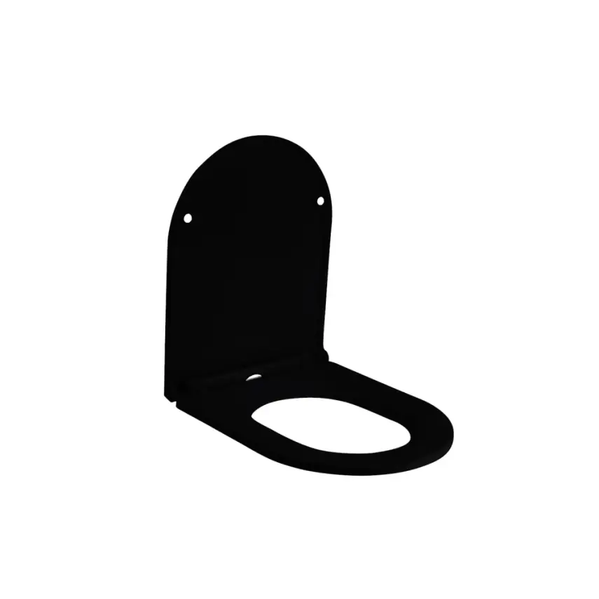 DutchLine Toiletbril - Softclose Quick Release - Mat Zwart - 1