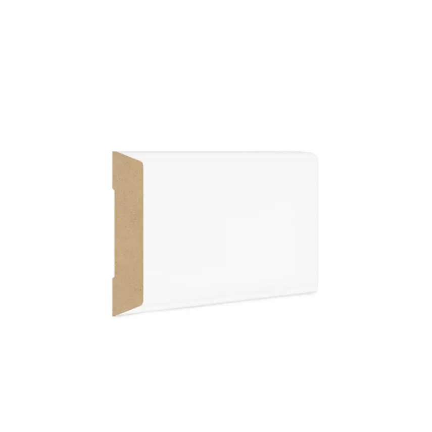 DutchLine - Trapeze Koplat MDF - Wit - 43x12mm - 1