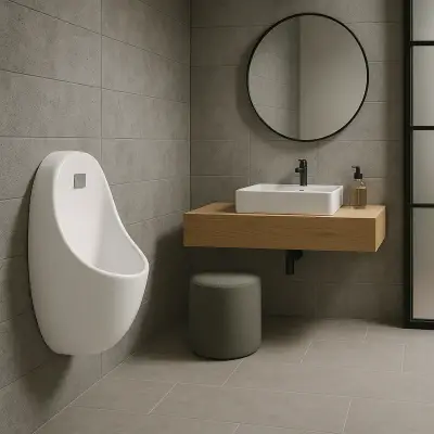 DutchLine - Urinoir - Glans Wit - 360x630mm - 2