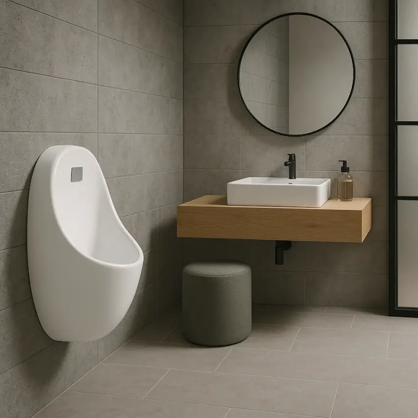 DutchLine - Urinoir - Glans Wit - 360x630mm - 2