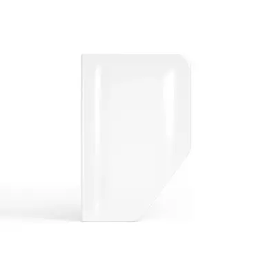 DutchLine - Urinoir Scheidingswand - Glans Wit - 455x650mm - 1