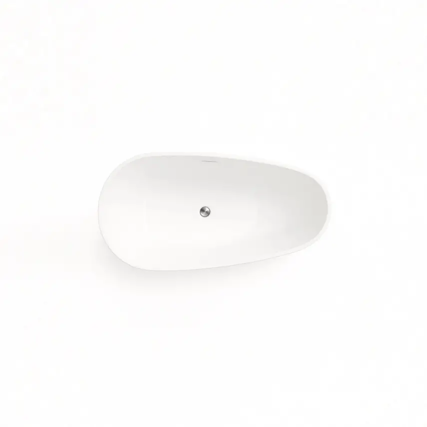 Dutchline - Ventre - Vrijstaand Ligbad - Glans Wit - 1700x800x580 - 4