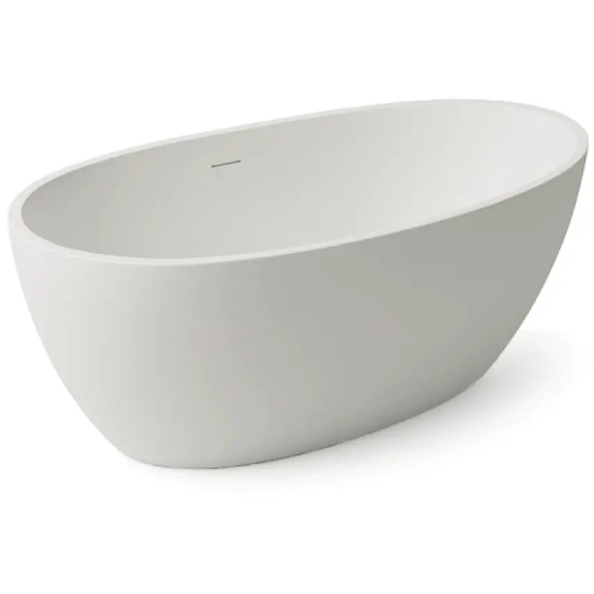 Dutchline - Ventre - Vrijstaand Ligbad - Mat Wit - 1700x800x580 - 1