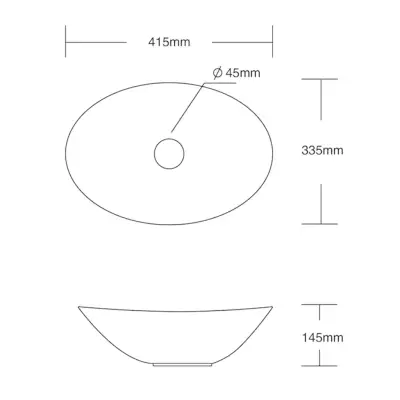 DutchLine - Ventre Waskom - Mat Zwart - 2