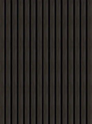 DutchLine - Wandpaneel Akoestisch met echt houtfineer - Gerookt Grijs - 600*2600mm - 1