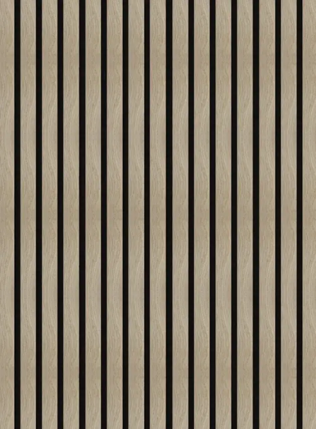 DutchLine - Wandpaneel Akoestisch met echt houtfineer - Invisble - 600*2600mm - 1