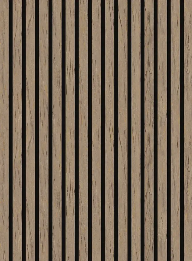 DutchLine - Wandpaneel Akoestisch met echt houtfineer - Muson - 600*2600mm - 1