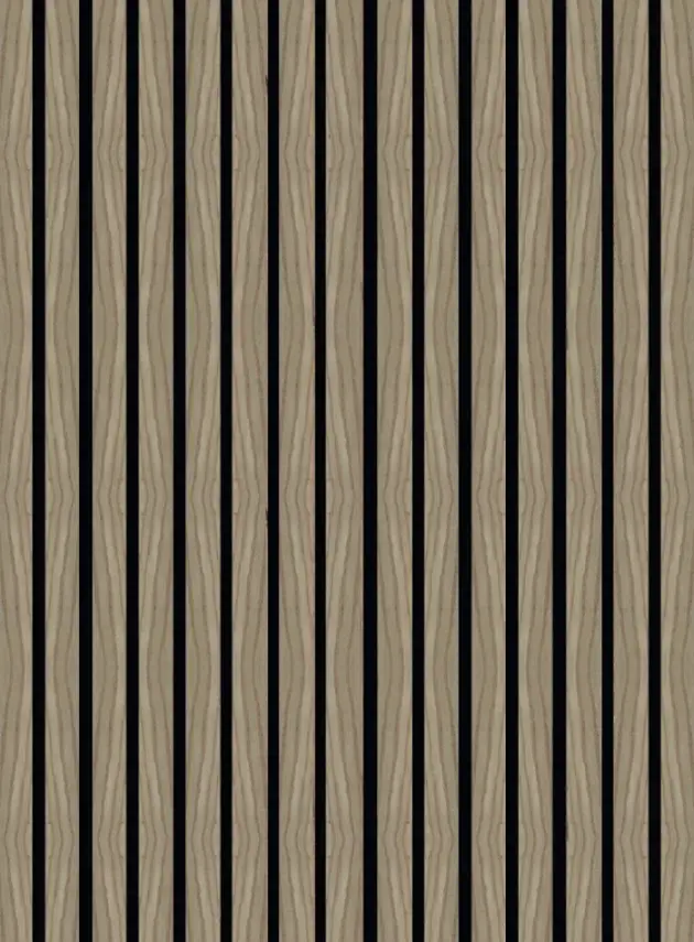 DutchLine - Wandpaneel Akoestisch met echt houtfineer - Natural - 600*2600mm - 1