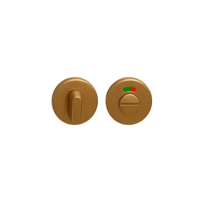 DutchLine - WC Sluiting Rond - Geborsteld koper - 1