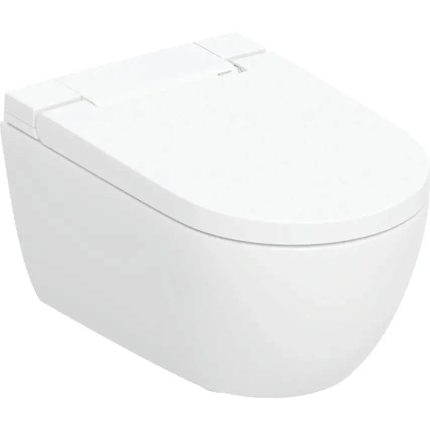 Geberit AquaClean Alba Douche WC Chroom Wit - 1