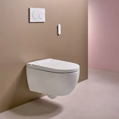 Geberit AquaClean Alba Douche WC Chroom Wit - 3