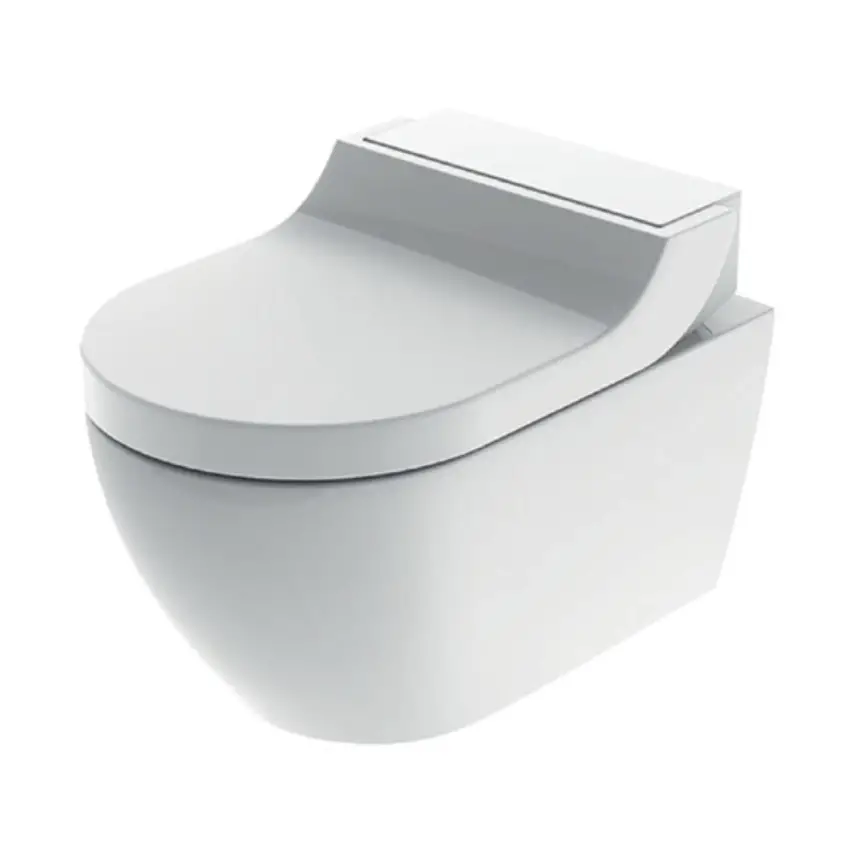 Geberit AquaClean Tuma Comfort Douche WC Bril Wit Glas - 1