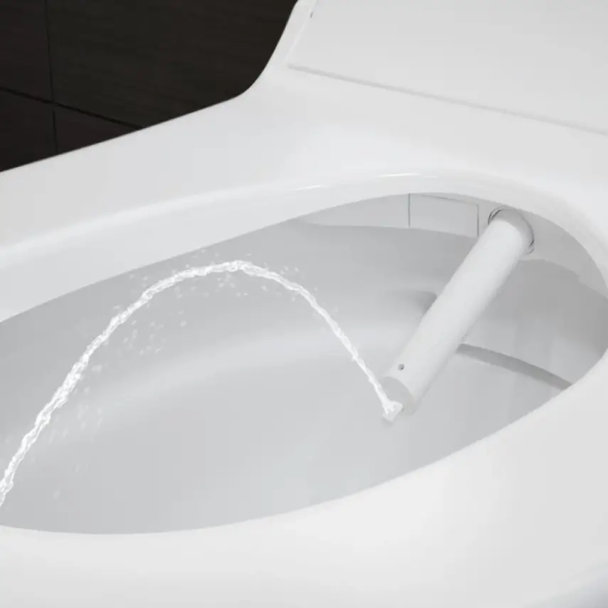 Geberit AquaClean Tuma Comfort Douche WC Bril Wit Glas - 3