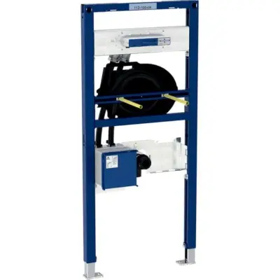 Geberit Duofix Wastafel Element, 112–130 cm, Geberit ONE Wandkraan Met Inbouw-Functiebox - 1