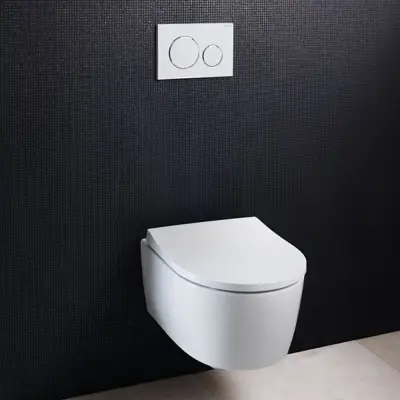 Geberit iCon Rimfree Wandclosetset - Rimfree - Met Bidet - Wit - 3