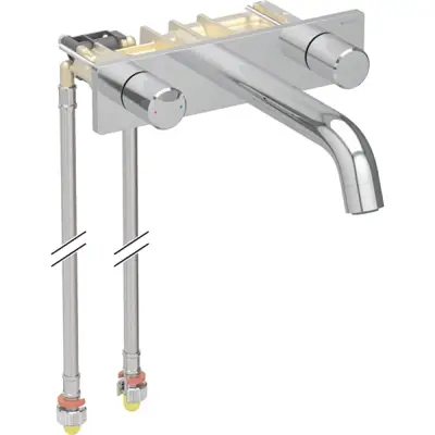 Geberit ONE Inbouw Wastafelkraan Rond Ontwerp Chroom - 1