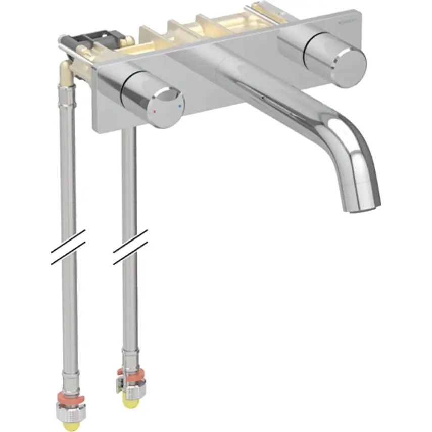 Geberit ONE Inbouw Wastafelkraan Rond Ontwerp Chroom - 1