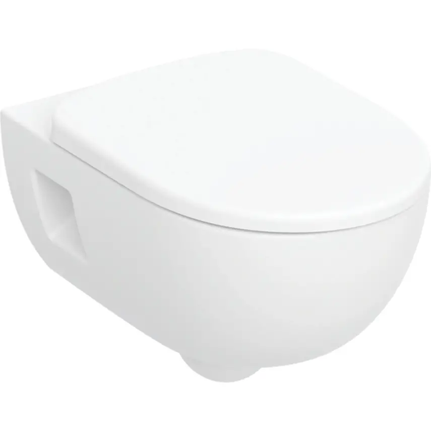 Geberit Selnova Premium Rimfree Wandclosetset - Rimfree - Met Bidet - Wit - 1