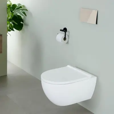 Geberit Sigma 70 Bedieningsplaat - 2-Toets Spoeling - Rechthoekige Knoppen - Zandgrijs - 3