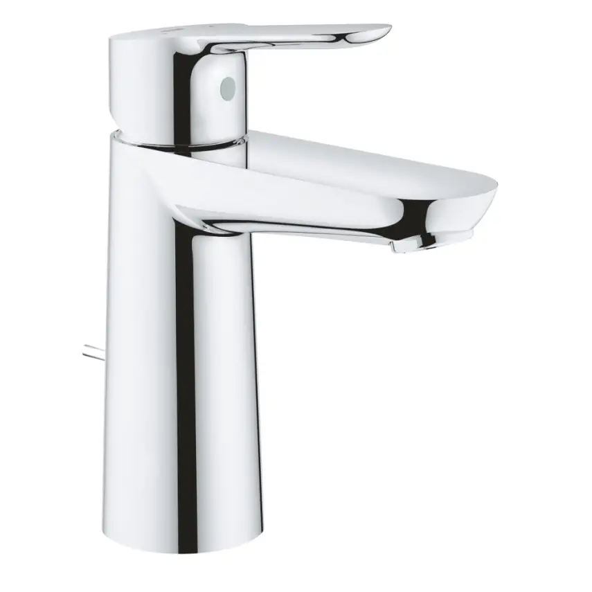 Grohe BauEdge Wastafelkraan met Waste M-Size Chroom - 1