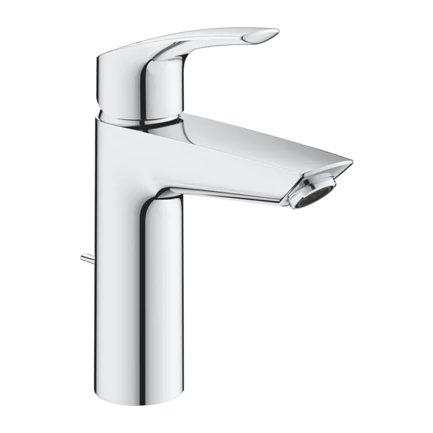 Grohe Eurosmart Eengreeps Wastafelkraan 1/2″ M-Size Chroom - 1