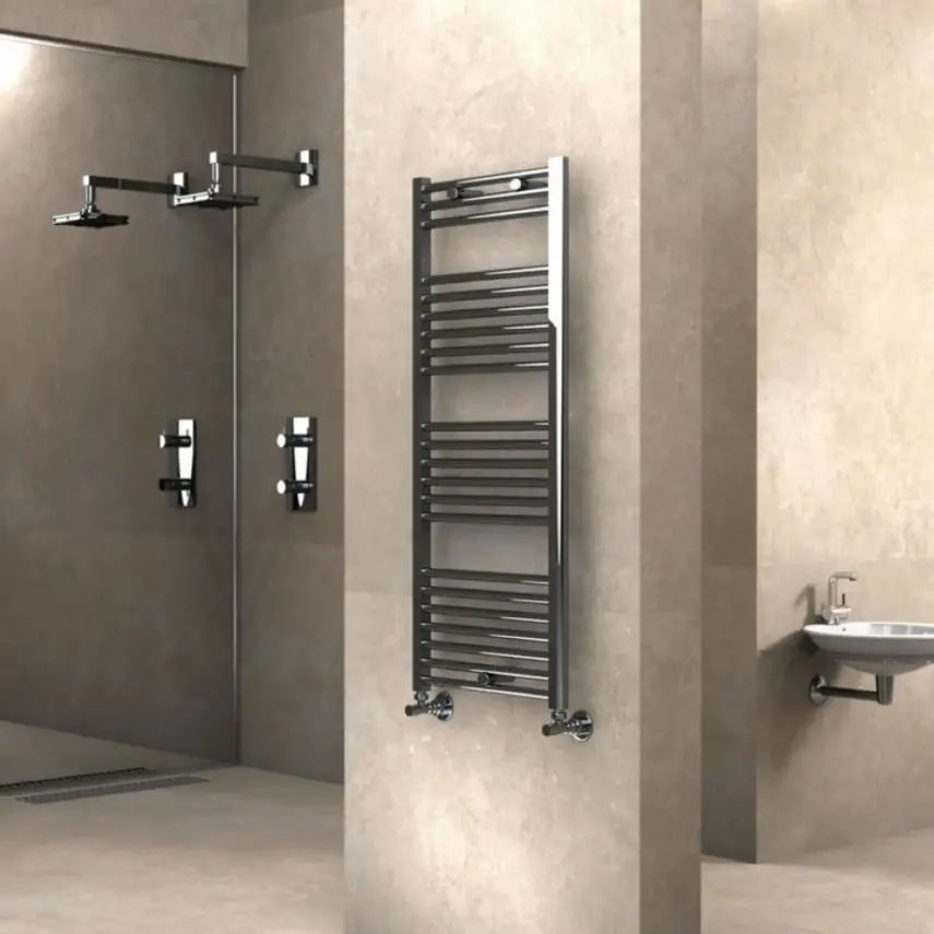 Radiva Haiti Radiator 500 x 1200 mm - Chroom - 1