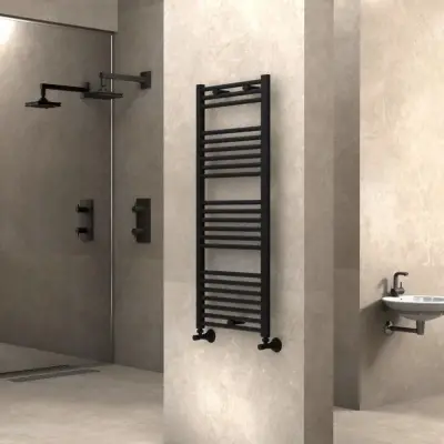 Radiva Haiti Radiator 500 x 1200 mm - Zwart - 1