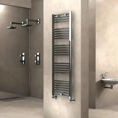 Radiva Haiti Radiator 500 x 1500 mm - Chroom - 1