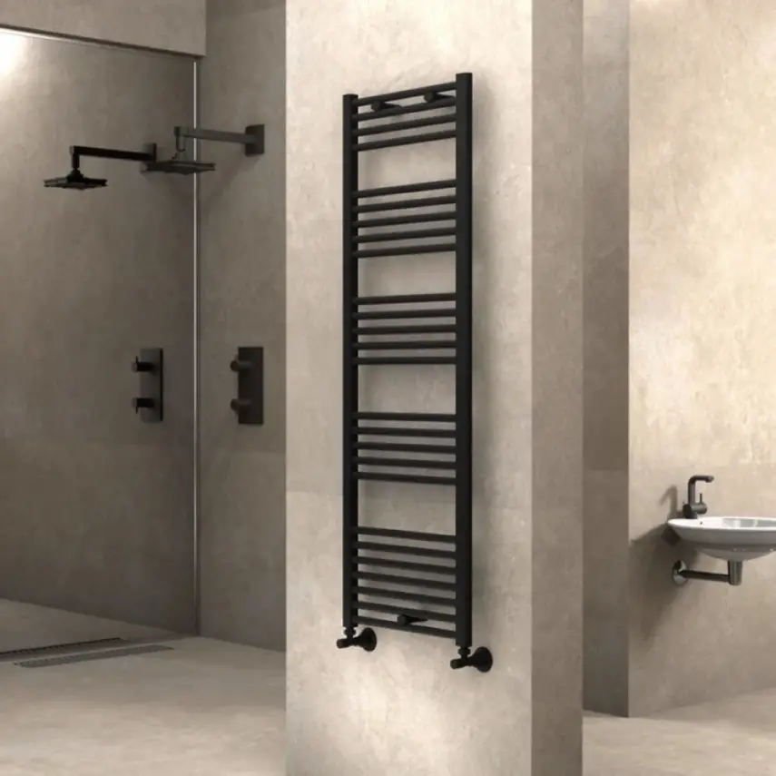 Radiva Haiti Radiator 500 x 1500 mm - Zwart - 1