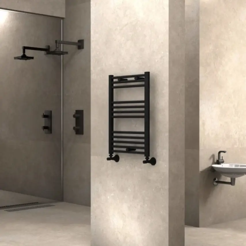 Radiva Haiti Radiator 500 x 700 mm - Zwart - 1