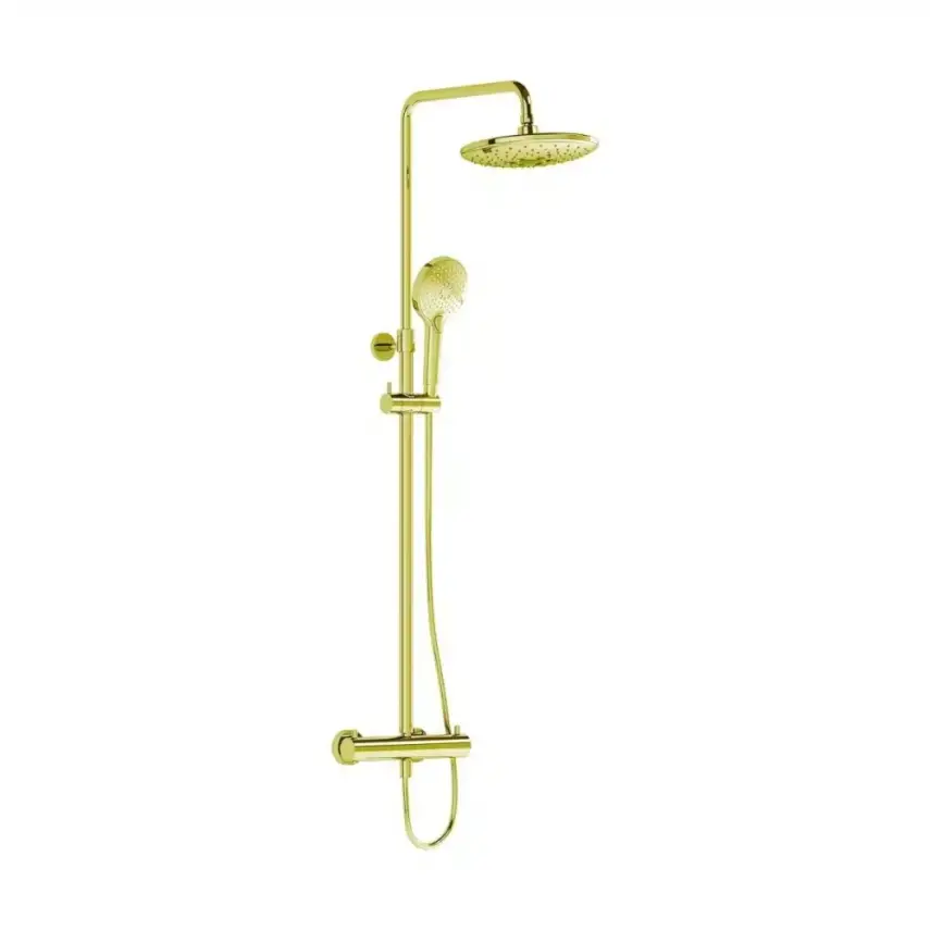 VitrA Aquaheat Bliss 240 2F Douchekolom Goud - 1