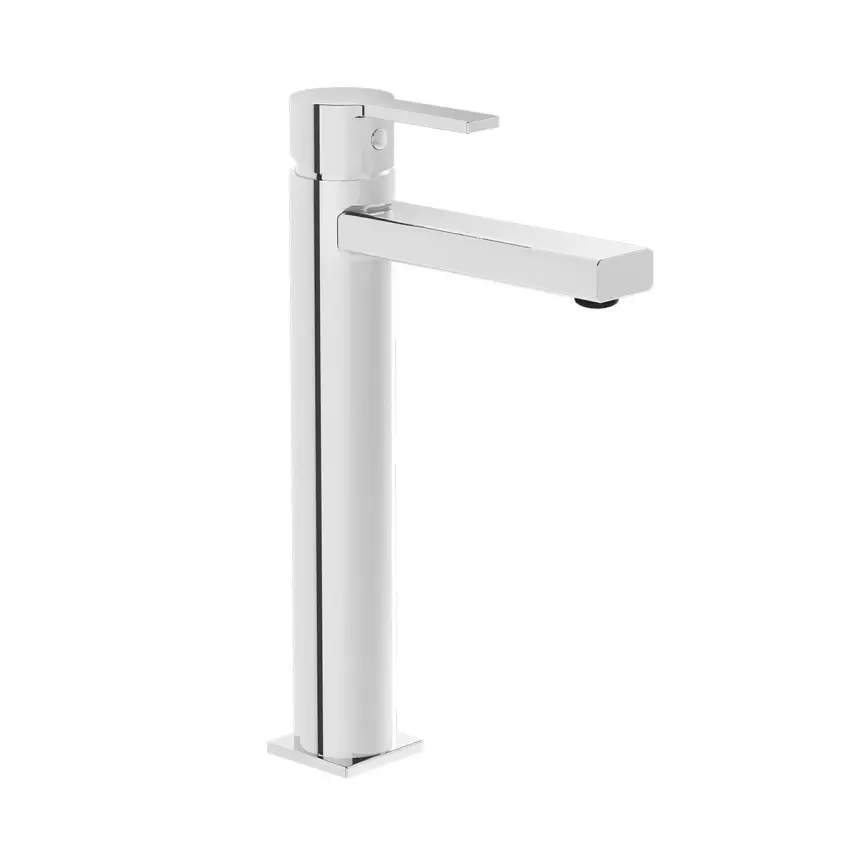 VitrA Fold S Wastafelkraan Chroom Hoog - 1