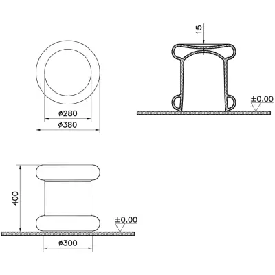 VitrA Liquid Douchekruk Wit - 2