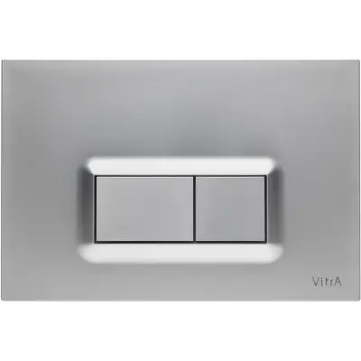 VitrA Loop R Bedineningspanel Mat Chroom - 1