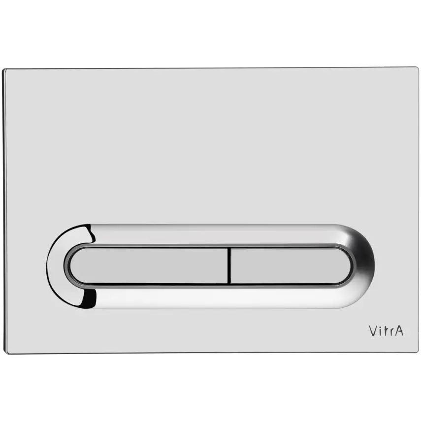 VitrA Loop T Bedineningspanel Chroom - 1